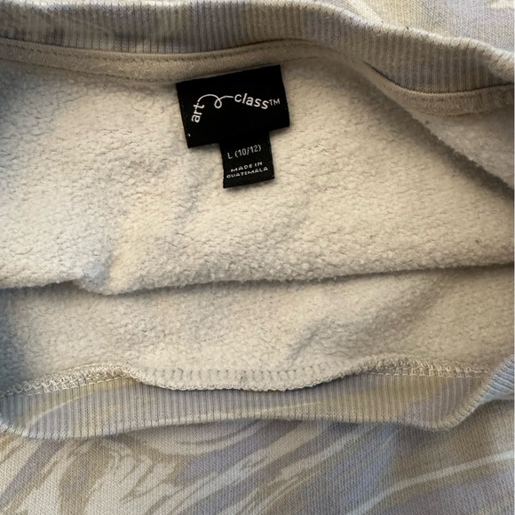 Art Class Target Swirl Sweatshirt Girls L 10/12 - Picture 5 of 7